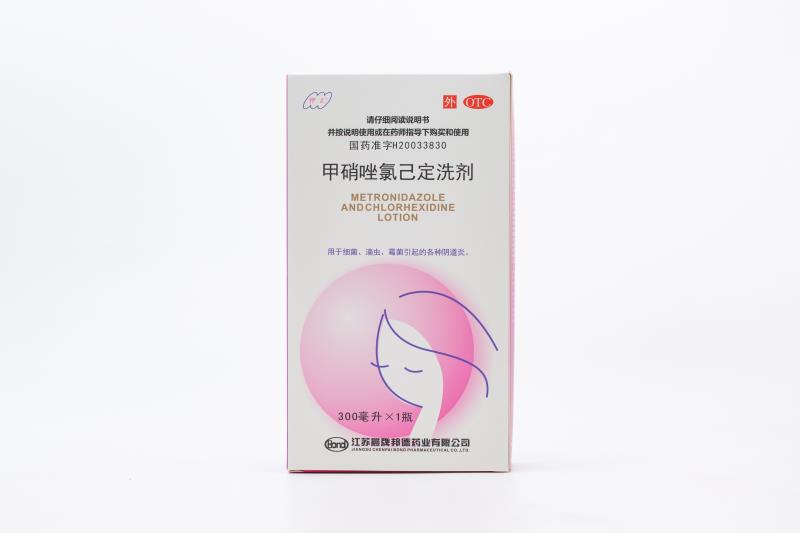 伊人甲硝唑氯己定洗劑300ml